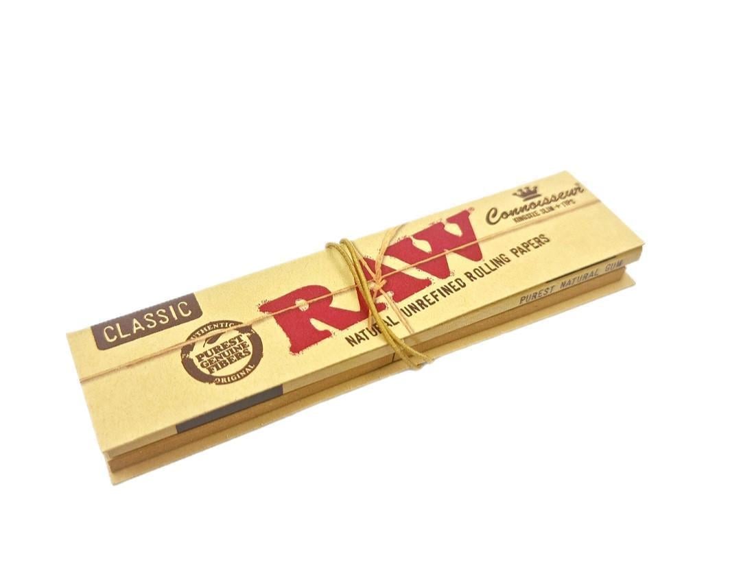 Бумага для самокруток и типсы RAW Connoisseur King Sizе 108 мм/32+32 шт