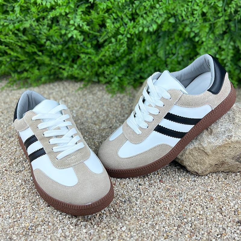 Кеди жіночі шкіряні Е-008009-1 p. 41 26 см Бежевий - фото 1 Кеди жіночі шкіряні Е-008009-1 p. 41 26 см Бежевий - фото 1