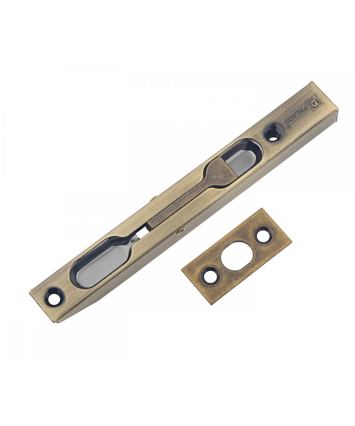 Шпингалет врезной Paladii LX140 AB Бронзовый (ПШ001) - фото 1 Шпингалет врезной Paladii LX140 AB Бронзовый (ПШ001) - фото 1