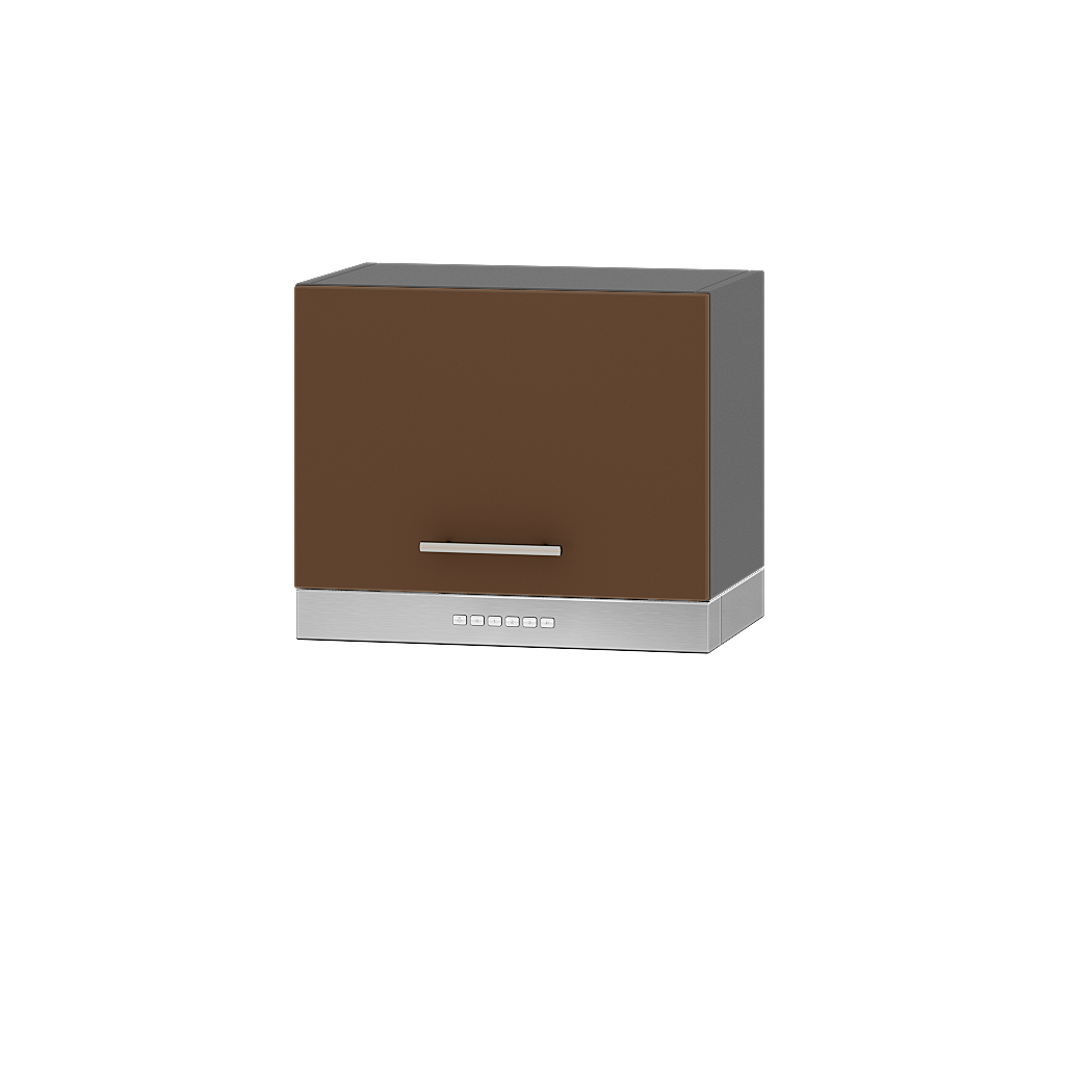 Шкаф верхний Эверест Оптима модуль Верх для вытяжки В15-500 50х30х36 см Капучино/Антрацит (06107) - фото 1 Шкаф верхний Эверест Оптима модуль Верх для вытяжки В15-500 50х30х36 см Капучино/Антрацит (06107) - фото 1