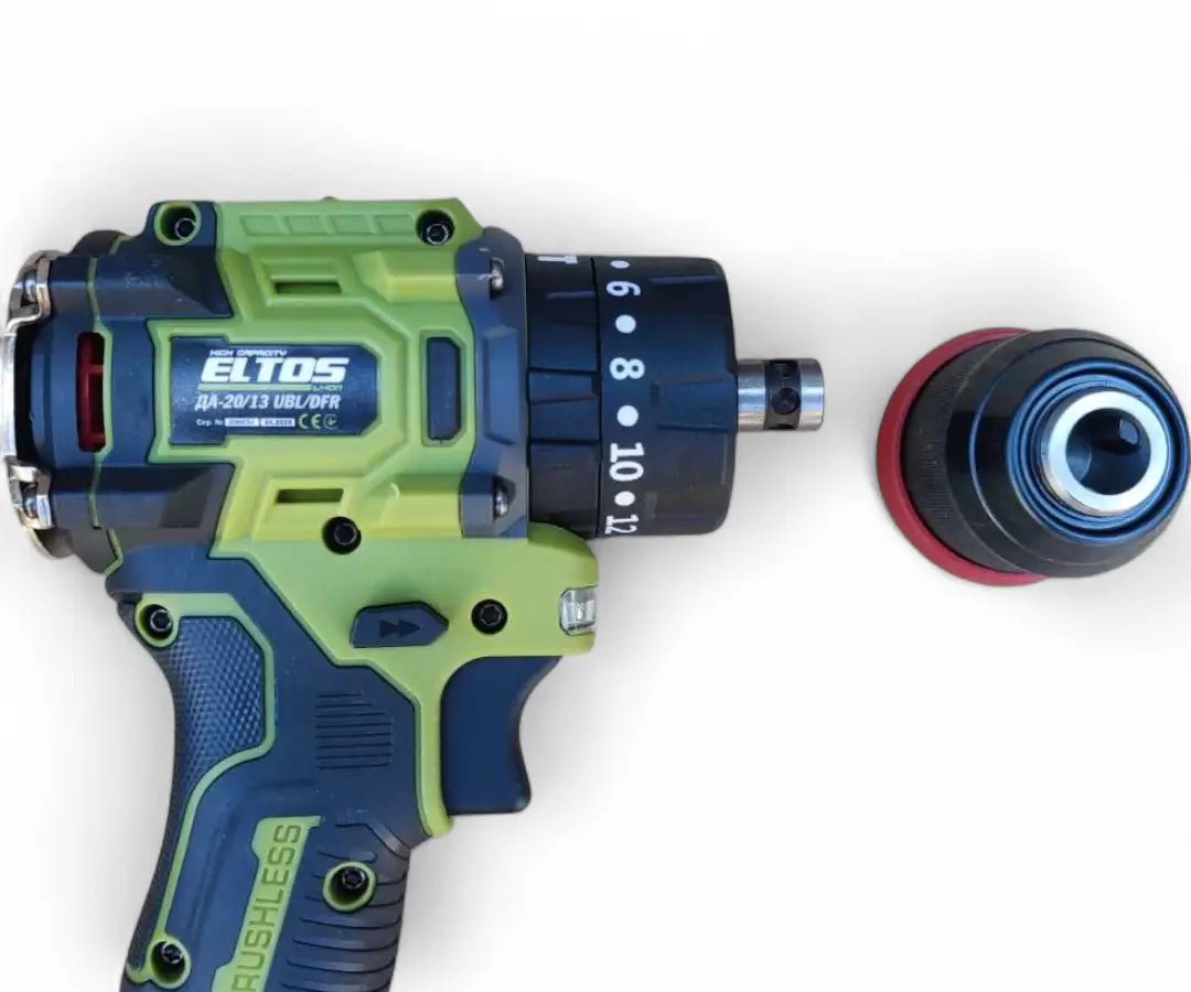 Шуруповерт аккумуляторный ELTOS ДА-20/13 UBL/DFR (66795113) - фото 2 Шуруповерт аккумуляторный ELTOS ДА-20/13 UBL/DFR (66795113) - фото 2