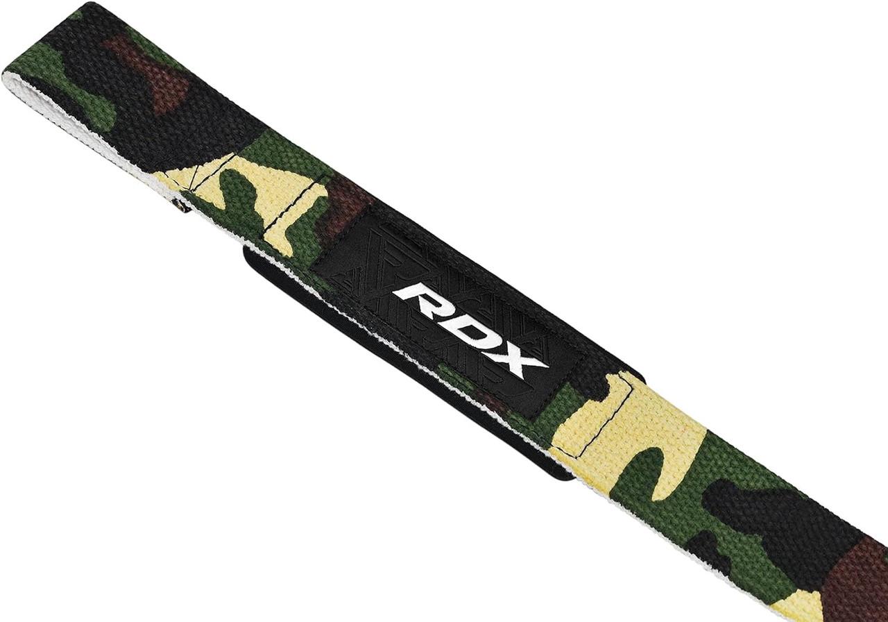 Лямки для тяги RDX W1 Gym Single Strap Plus Camo Green (WAN-W1CGN+) - фото 6