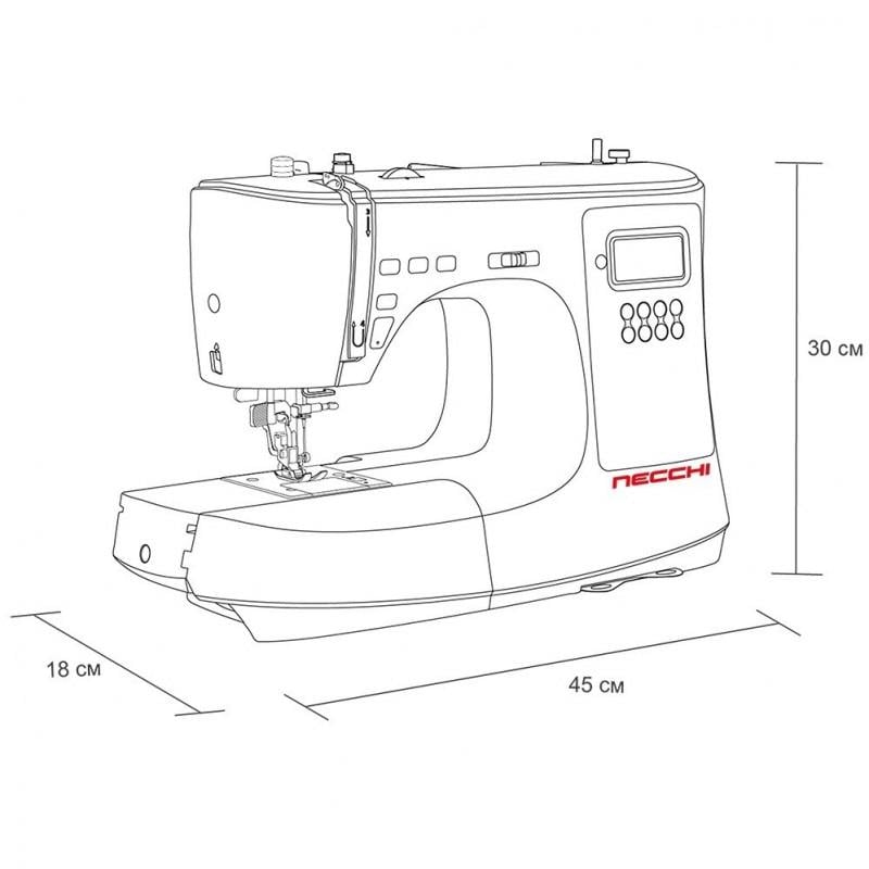 Швейна машинка Necchi NC-102D - фото 13
