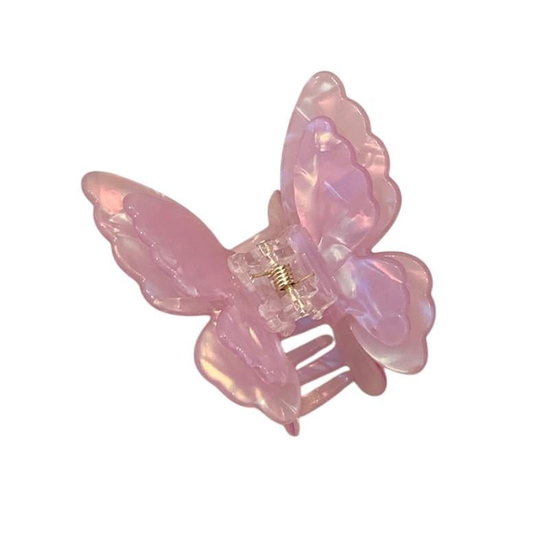 Крабик-метелик для волосся з подвійними крилами 6,5 см Фіолетовий (AN0103618) Крабик-метелик для волосся з подвійними крилами 6,5 см Фіолетовий (AN0103618)