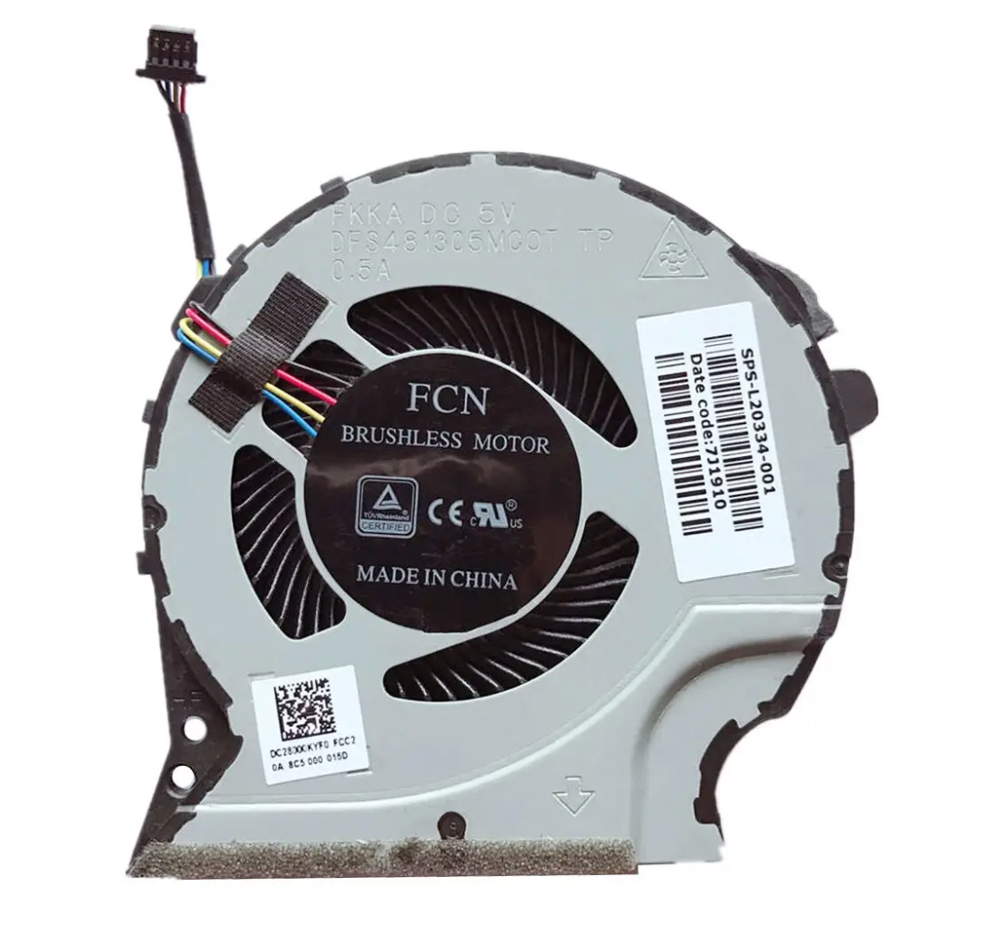 Вентилятор HP для ноутбуков Pavilion 15-CX TPN-C133 GPU Fan (16020)