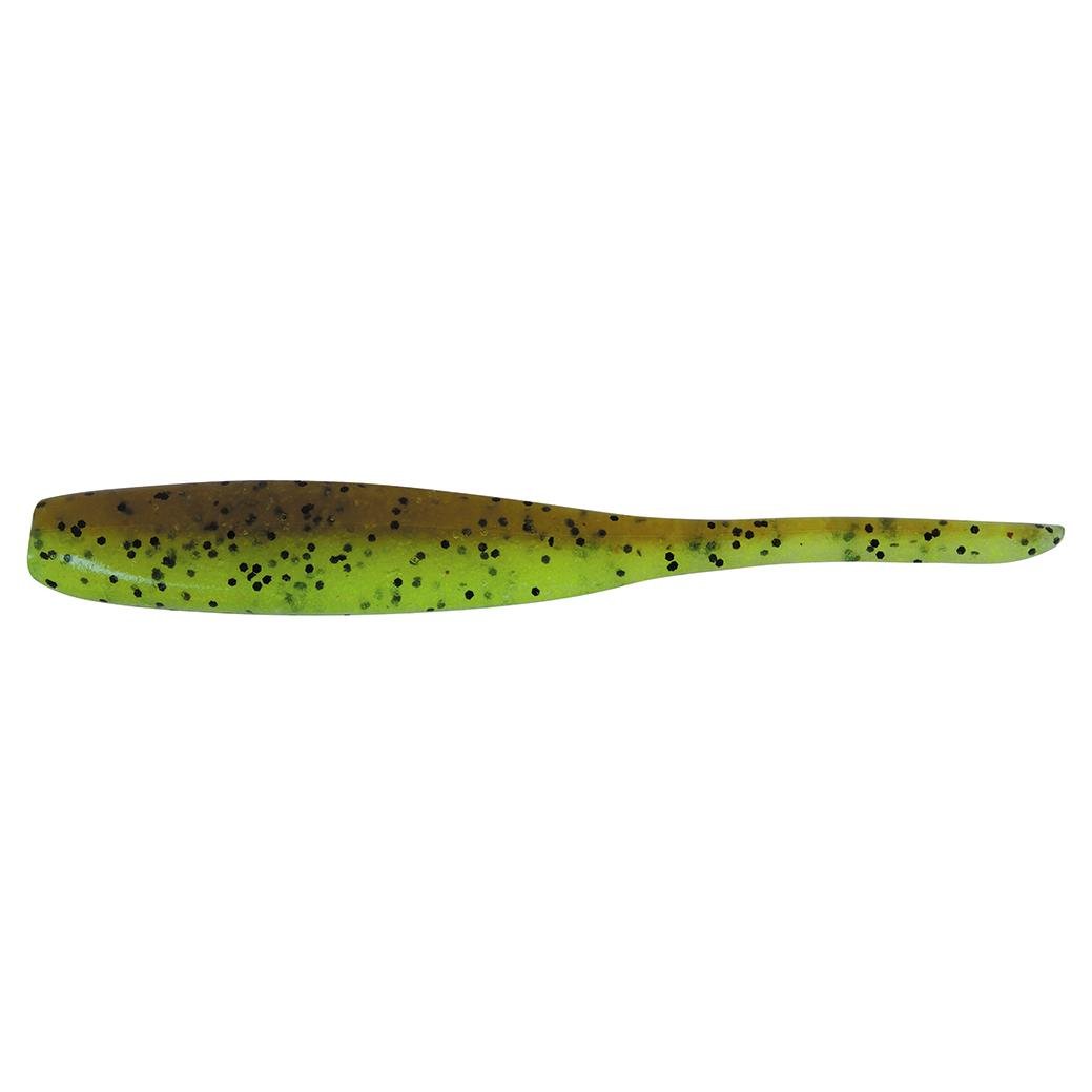 Слаг Keitech Shad Impact 2 401 greenpumpkinpp.chart 12 шт.
