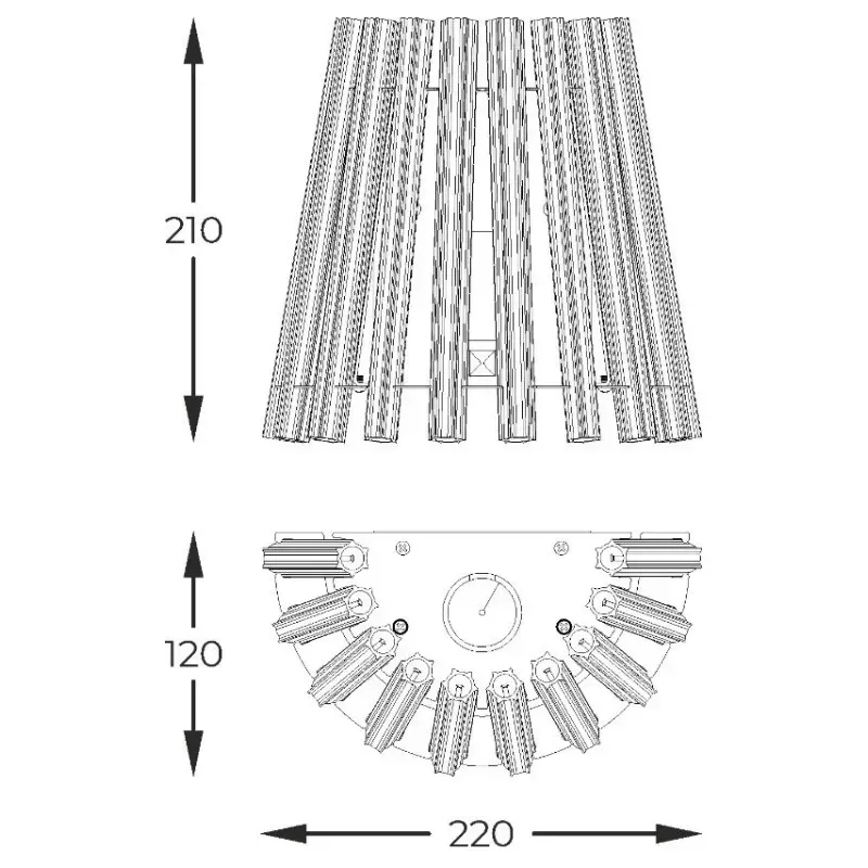 Настенный светильник Zuma Line W0547-01H-F9AC BACH - фото 2 Настенный светильник Zuma Line W0547-01H-F9AC BACH - фото 2