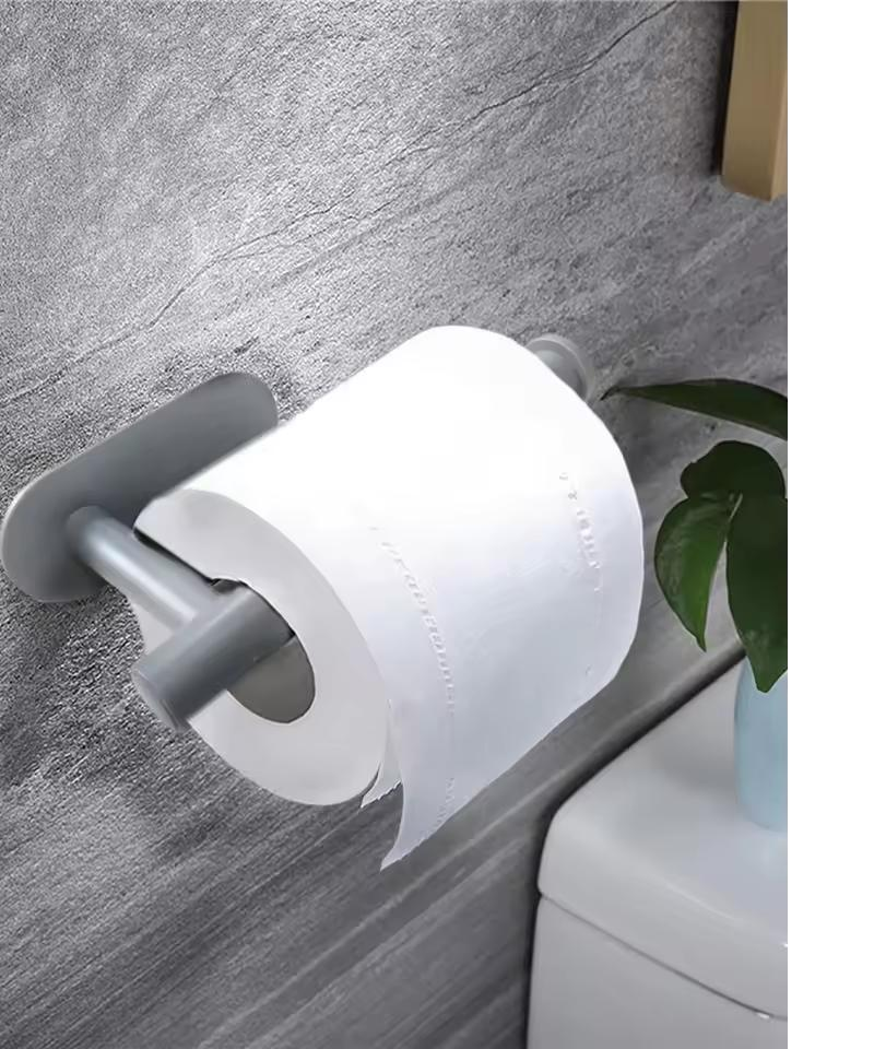 Держатель для туалетной бумаги пластиковый Серый - фото 7 Держатель для туалетной бумаги пластиковый Серый - фото 7
