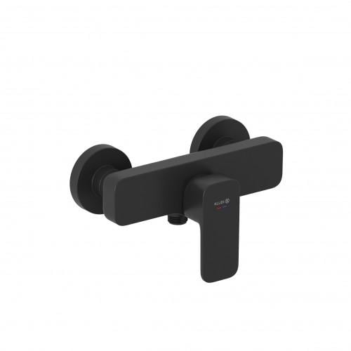 Змішувач для душу KLUDI-RENON одноважільний Хром/Чoрний матовий (GRM-45655-01)