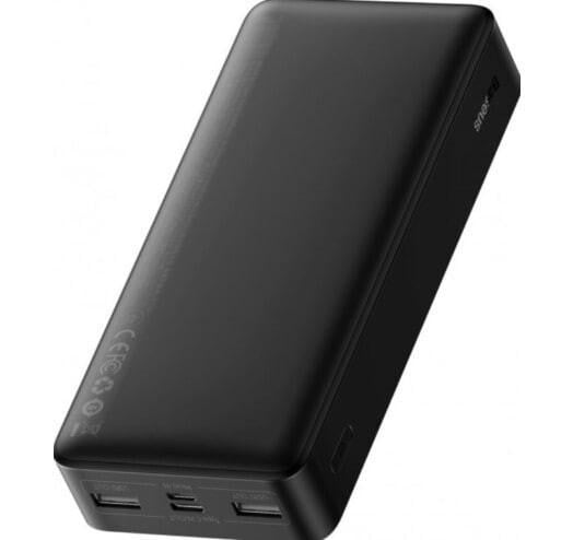 Повербанк Baseus Bipow Digital display 15 W 20000 mAh Black - фото 2