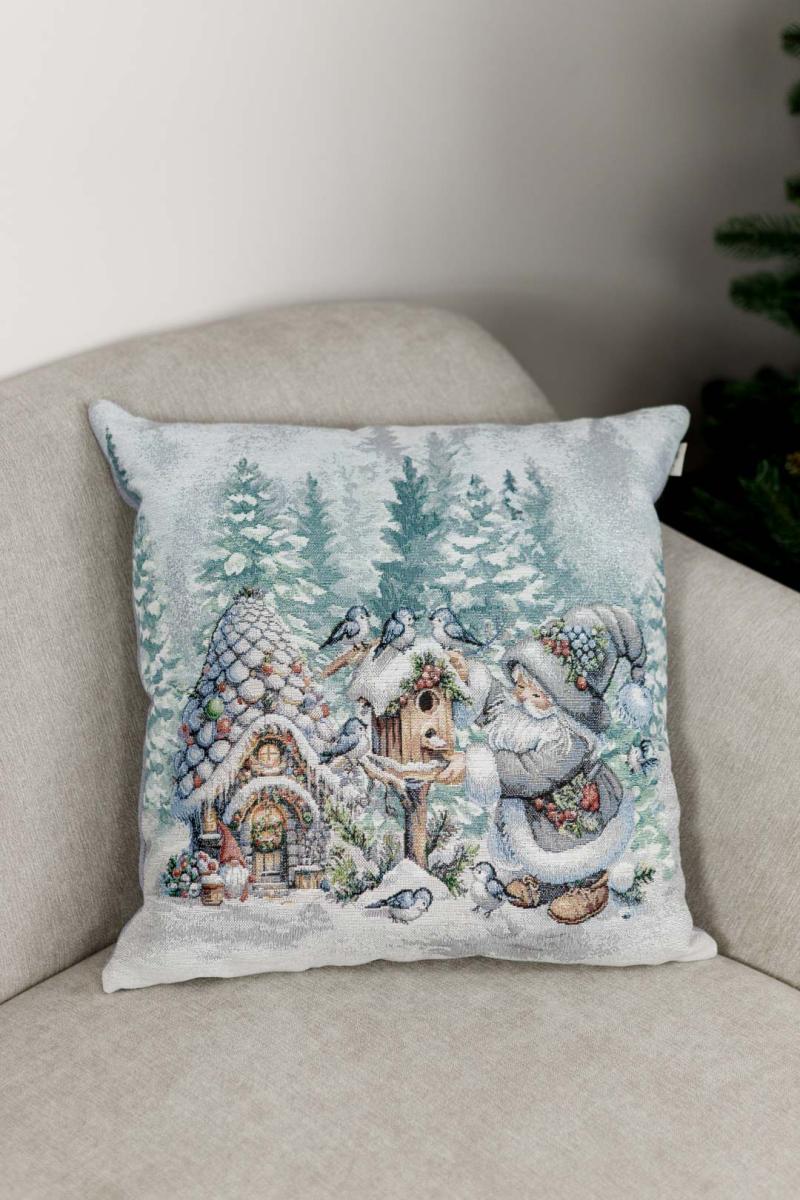 Наволочка гобеленовая Сказочные гномы-3 45х45 см (038485) - фото 4 Наволочка гобеленовая Сказочные гномы-3 45х45 см (038485) - фото 4