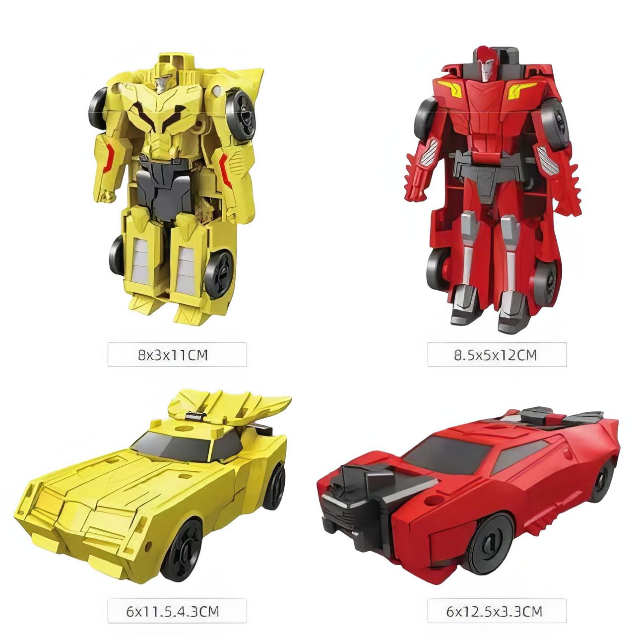 Трансформер Крэш Комбайнер Сайдсвайп и Бамблби 19 см (BQ813) - фото 2 Трансформер Крэш Комбайнер Сайдсвайп и Бамблби 19 см (BQ813) - фото 2