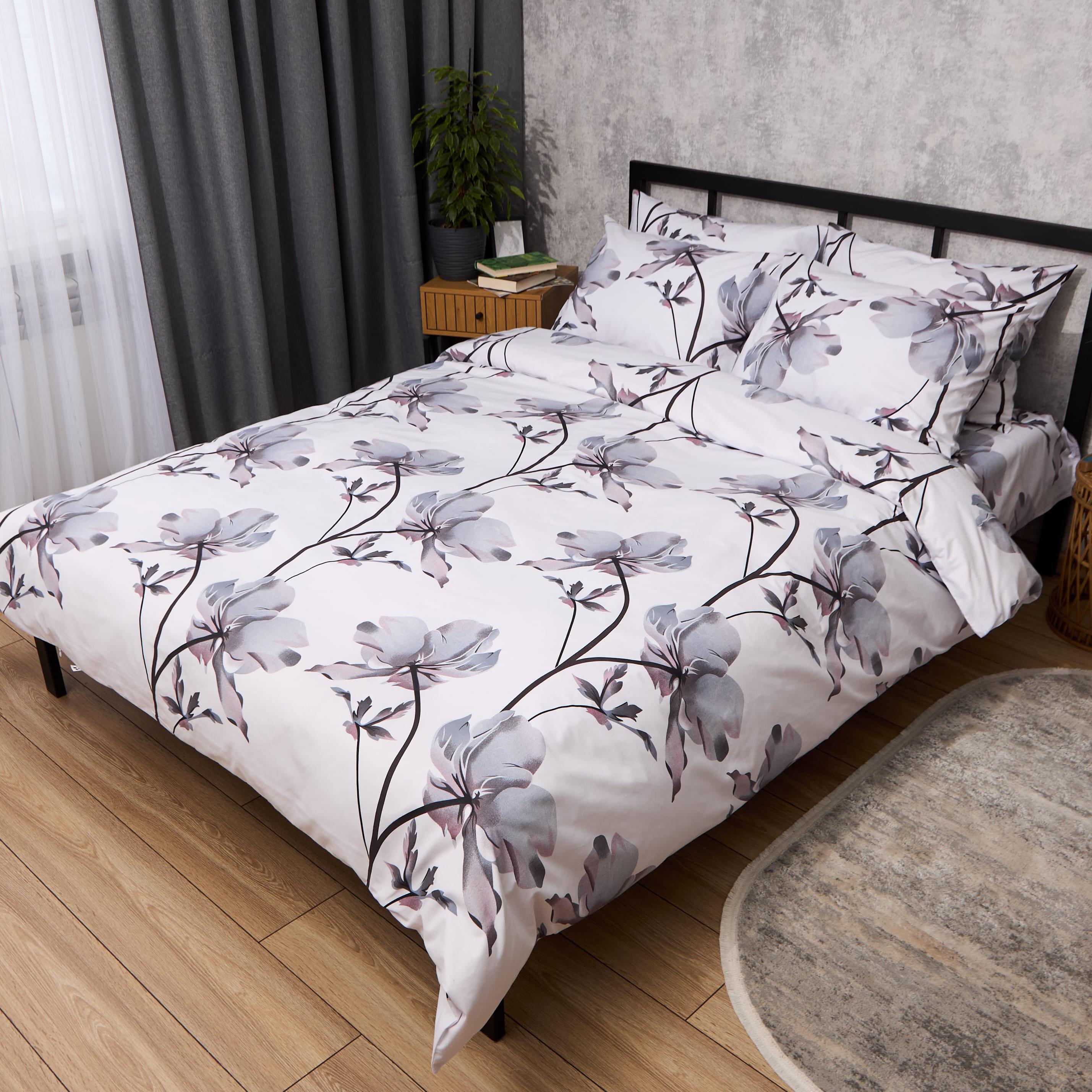 Комплект постельного белья Moon&Star Бязь Gold Люкс Soft Magnolia полуторный 143х210 см наволочки 2 шт. 70х70 см (MS-820015242)