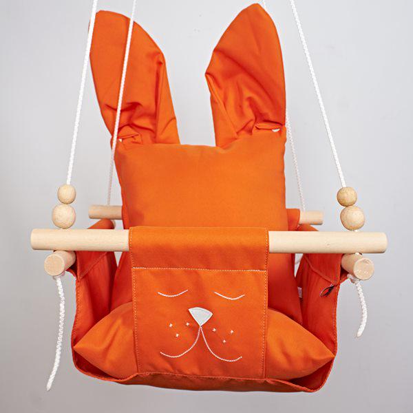 Детская качеля Infancy Ушастик Оранжевый (4842638)