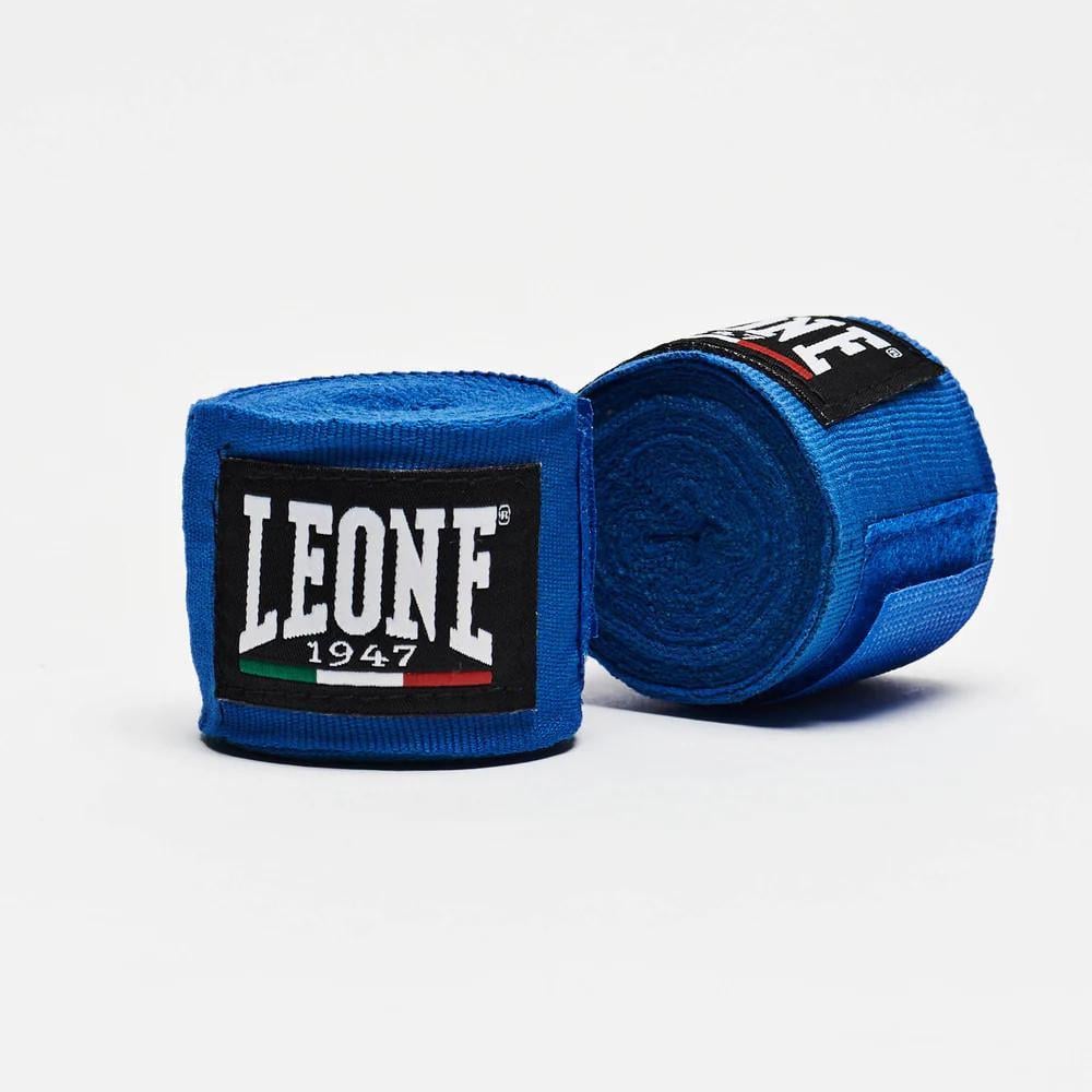 Бинти для боксу Leone AB705 2,5 м Blue (3019821110) Бинти для боксу Leone AB705 2,5 м Blue (3019821110)