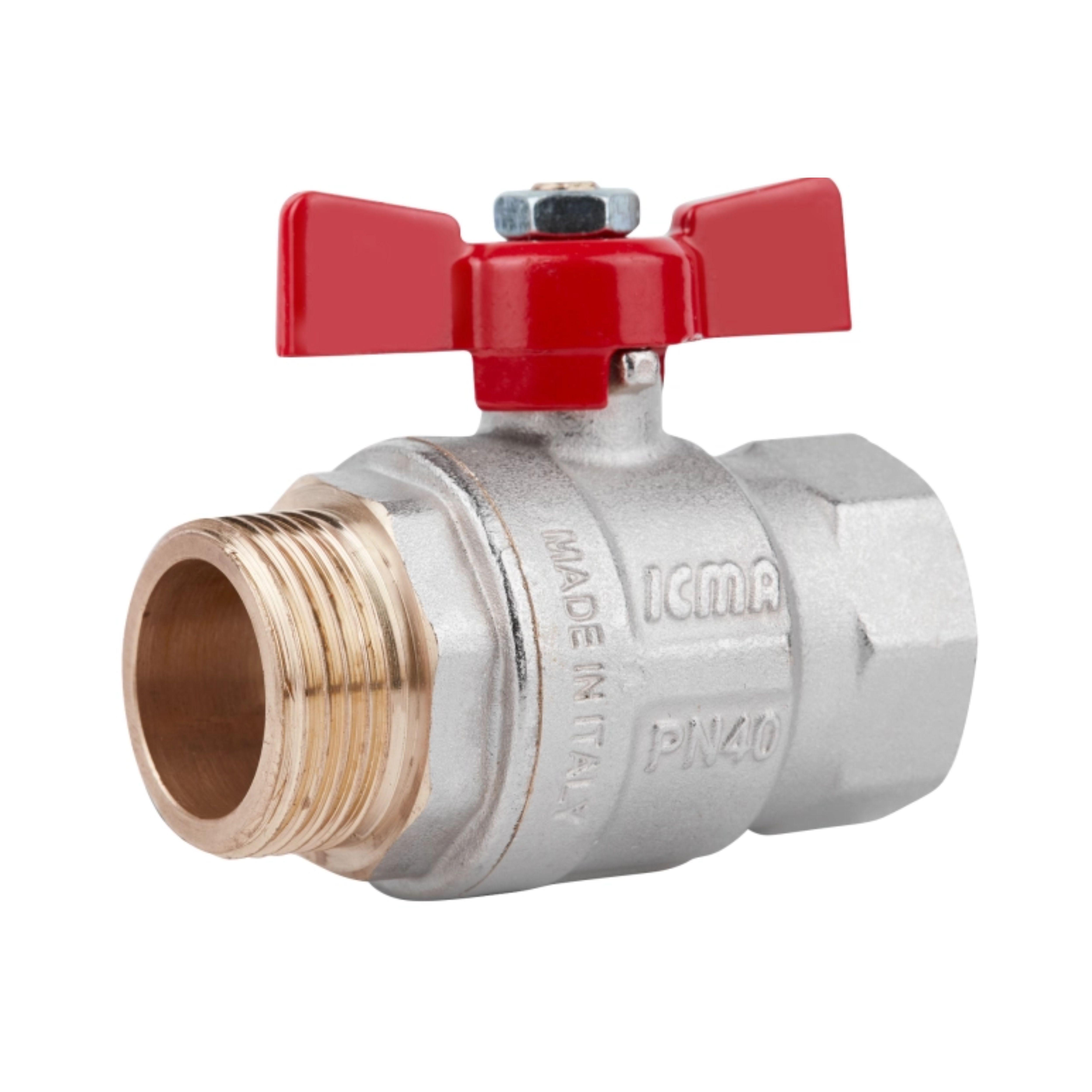 Кран шаровой ICMA 1" прямой №351