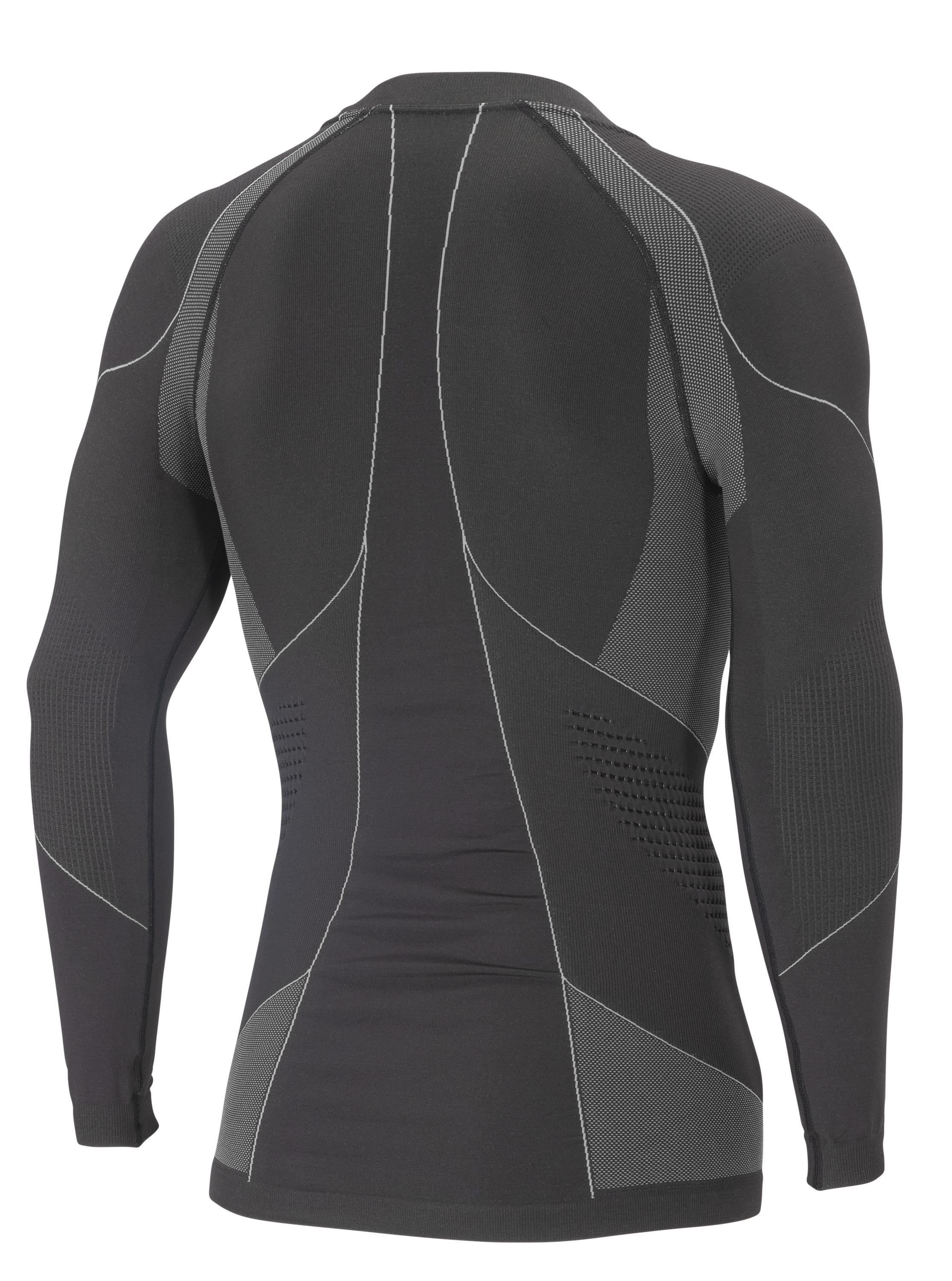 Термофутболка Accapi с длинным рукавом мужская- Polar Bear Black/Antracite - фото 2