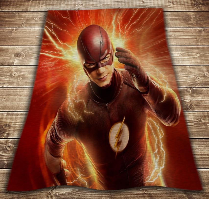 Плед с 3D принтом Флеш 150x200 см (epi_0127)