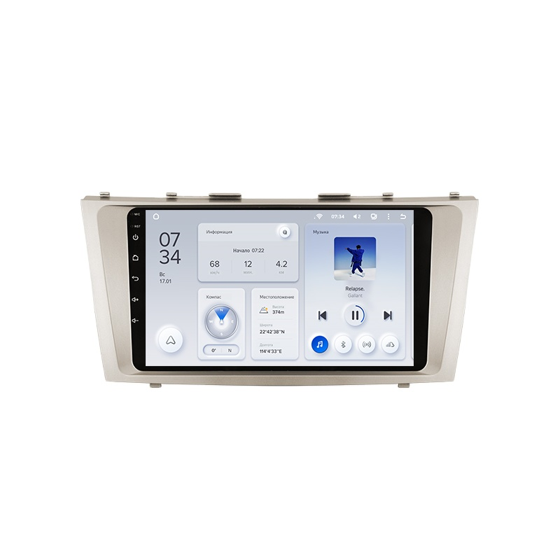 Автомагнитола штатная Teyes X1 для Toyota Camry 6 XV 40/50 2006-2011 Android 2/32 Гб Wi-Fi (1674049347)