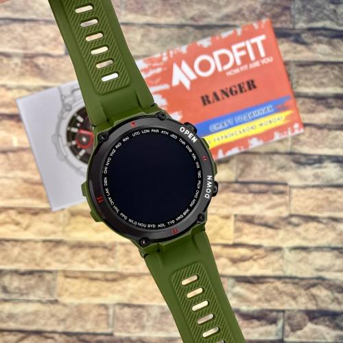 Смарт-часы Modfit Ranger Army Green - фото 5