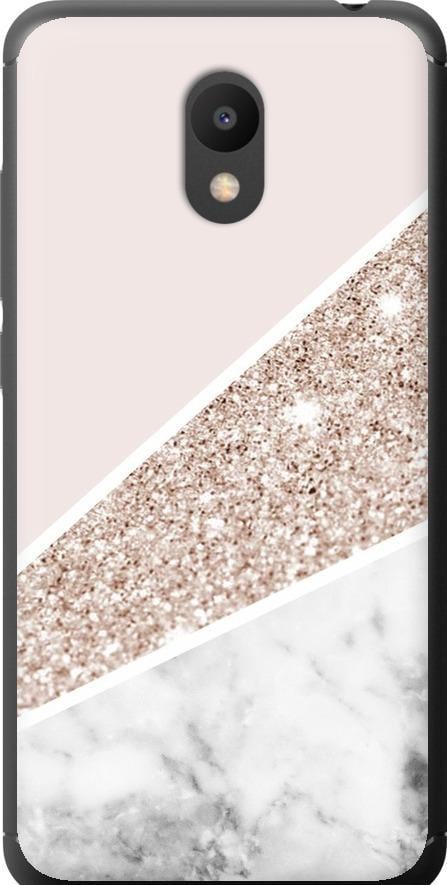 Чехол на Meizu M6 Пастельный мрамор (4342t-1349-42517)