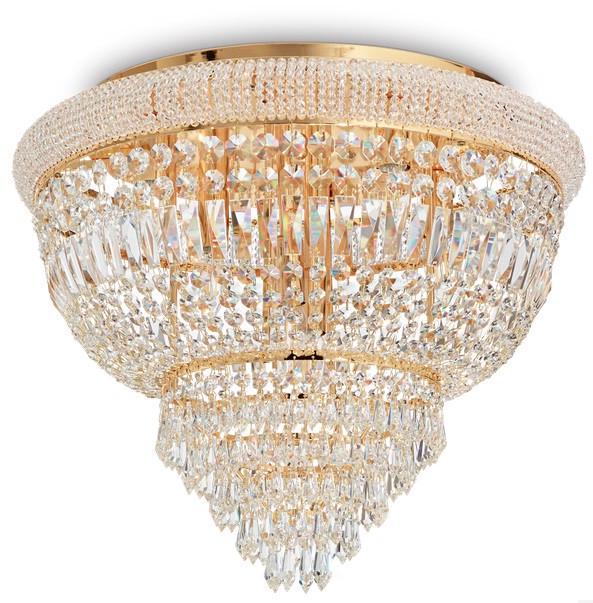 Люстра Ideal Lux Dubai Pl6 Ottone (201016) Люстра Ideal Lux Dubai Pl6 Ottone (201016)