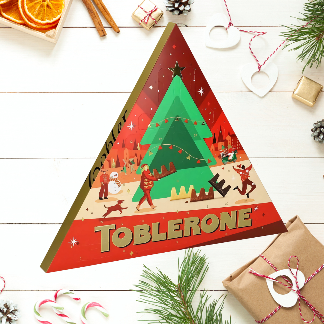 Адвент календар Toblerone Advent Calendar різдвяний 200 г
