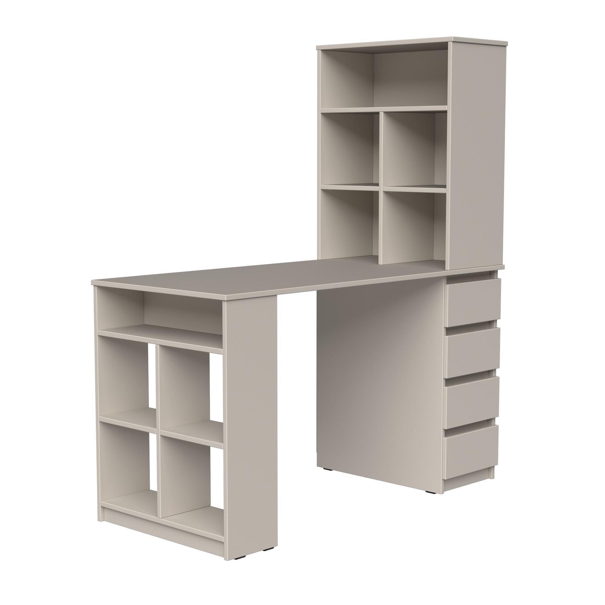 Стіл письмовий СП10 4Я SENAM 1500х1400х600 мм ДСП Кашемір - фото 3 Стіл письмовий СП10 4Я SENAM 1500х1400х600 мм ДСП Кашемір - фото 3