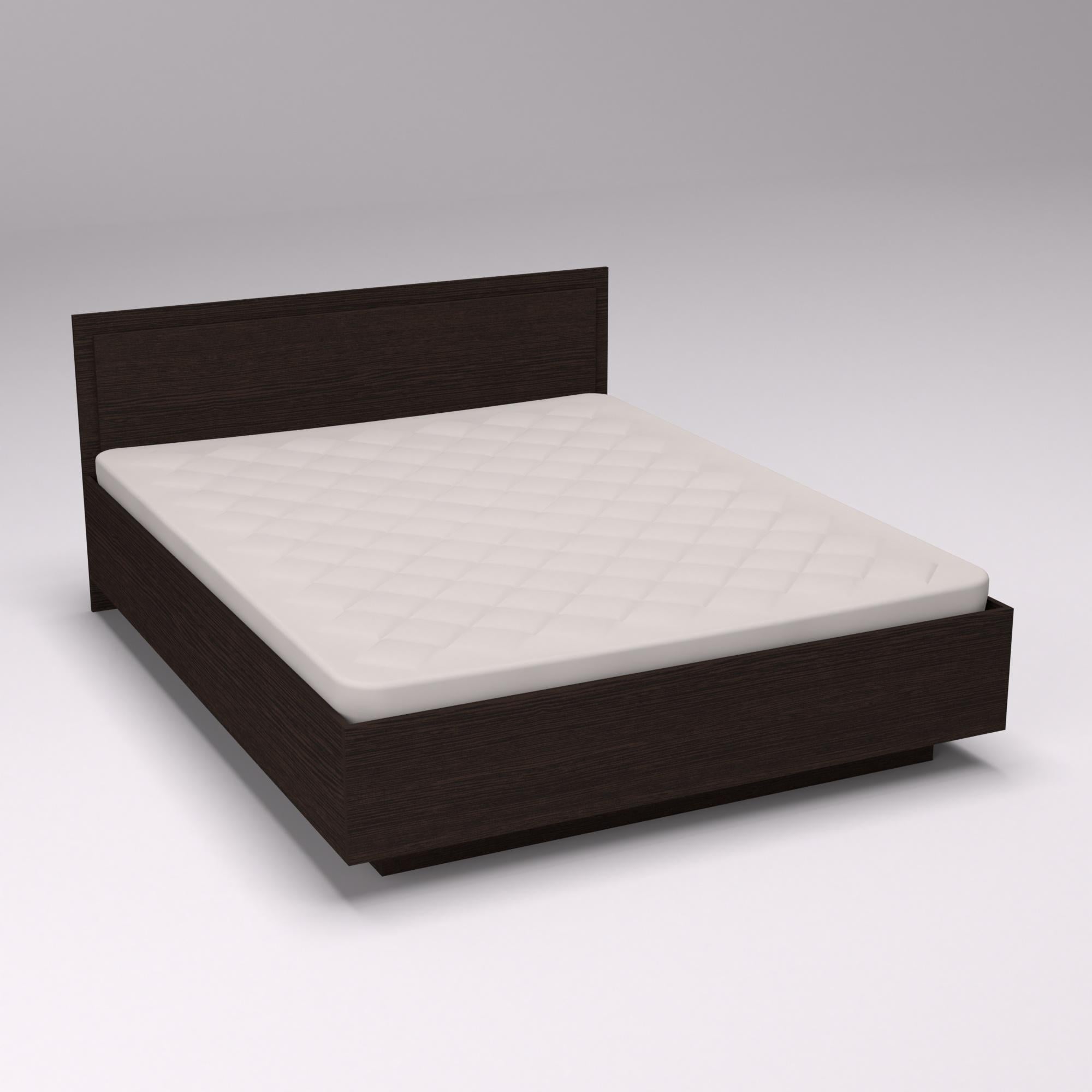 Ліжко двоспальне Крістал №2 2035х1632х850 мм Венге Магія (13315)