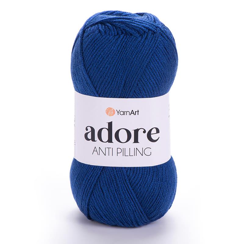Пряжа YarnArt Adore 349 Темно-синий