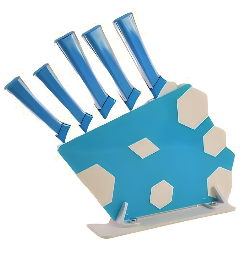 Набор ножей KK-25-5W с антибактериальным покрытием 6 пр. (9256559)