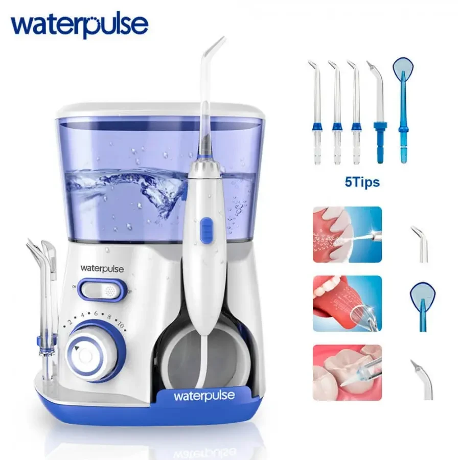 Іригатор Waterpulse V300 з 5 насадками 800 мл - фото 2