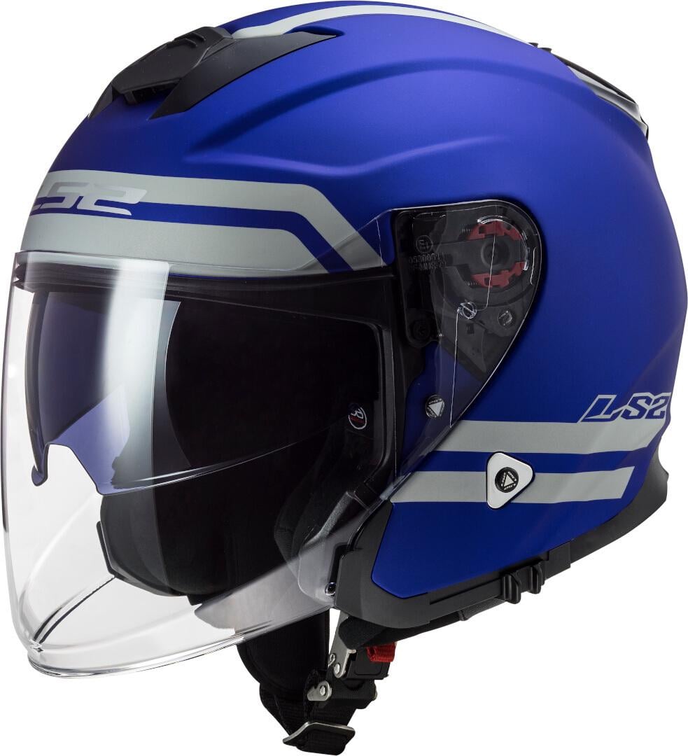Мотошолом LS2 OF521 INFINITY HYPER S Matt Blue (14764)