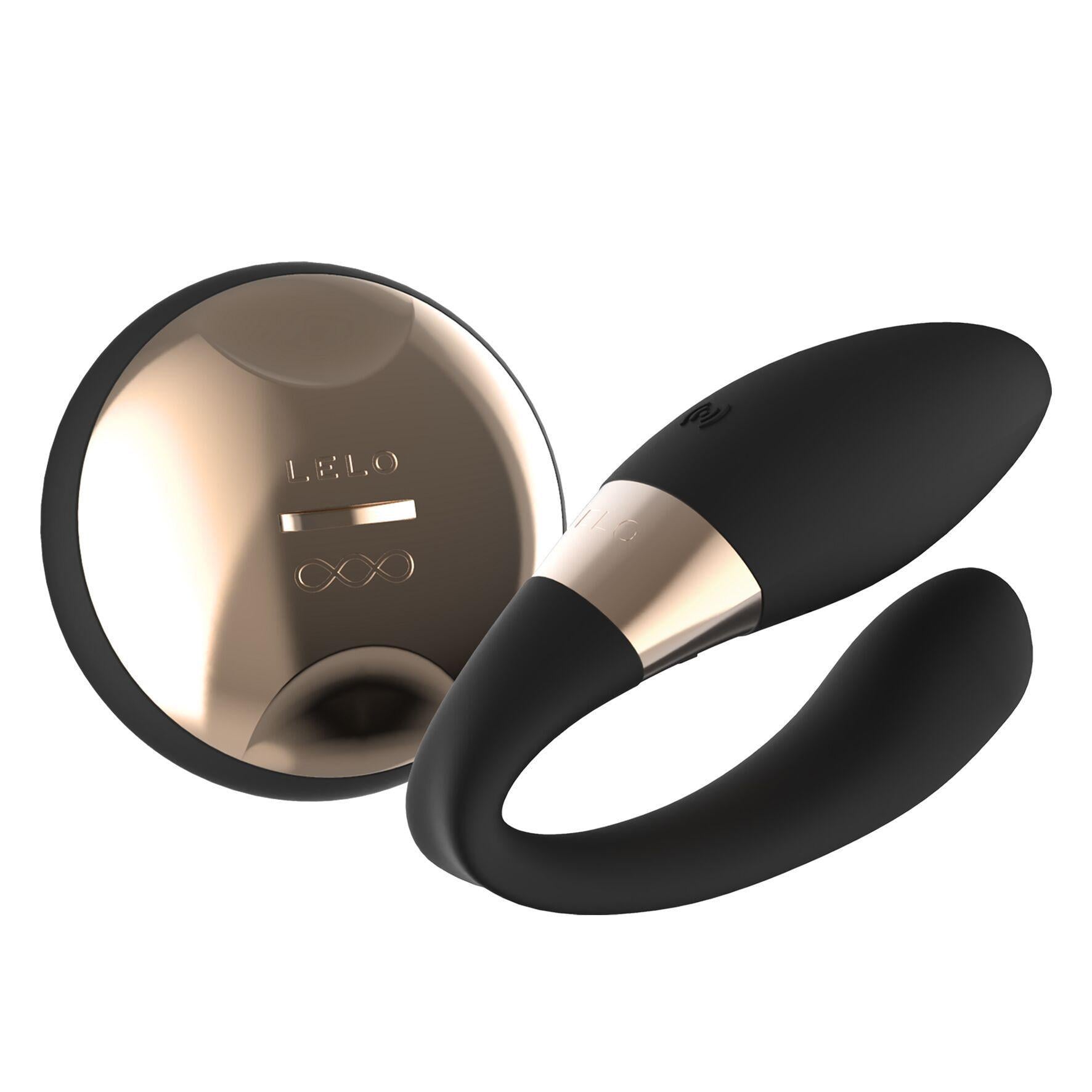 Вибратор для пар Lelo Tiani Duo 2 мотора/пульт ДУ Black (SO8117)
