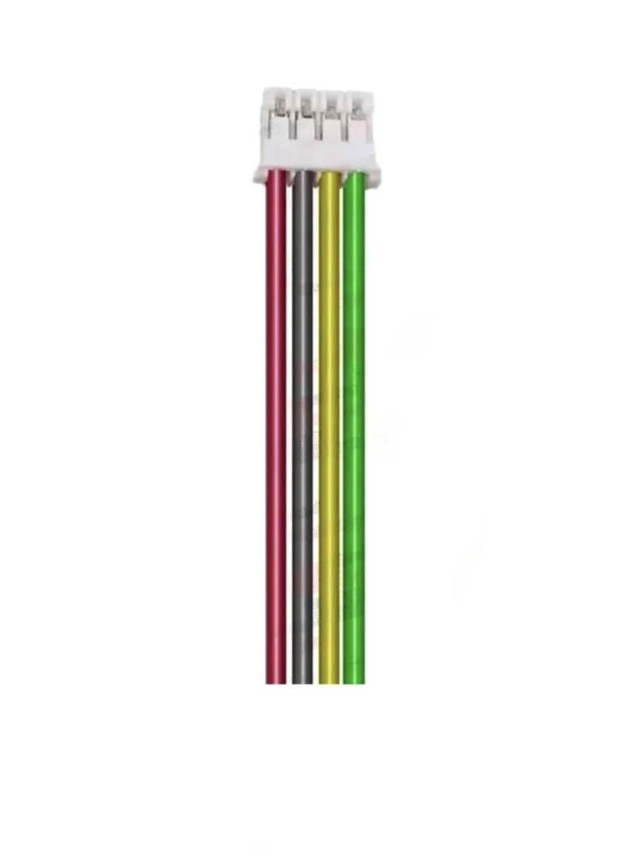 Кабель ПВХ 30AWG с разъемом JST GH1.0 Female 4P 200 мм