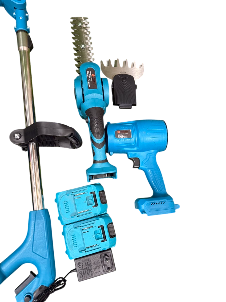 Набір акумуляторний Krafftec 48 V Секатор/Пила/Коса/Повітродувка/Подовжувач/Кущоріз (30069949) - фото 8