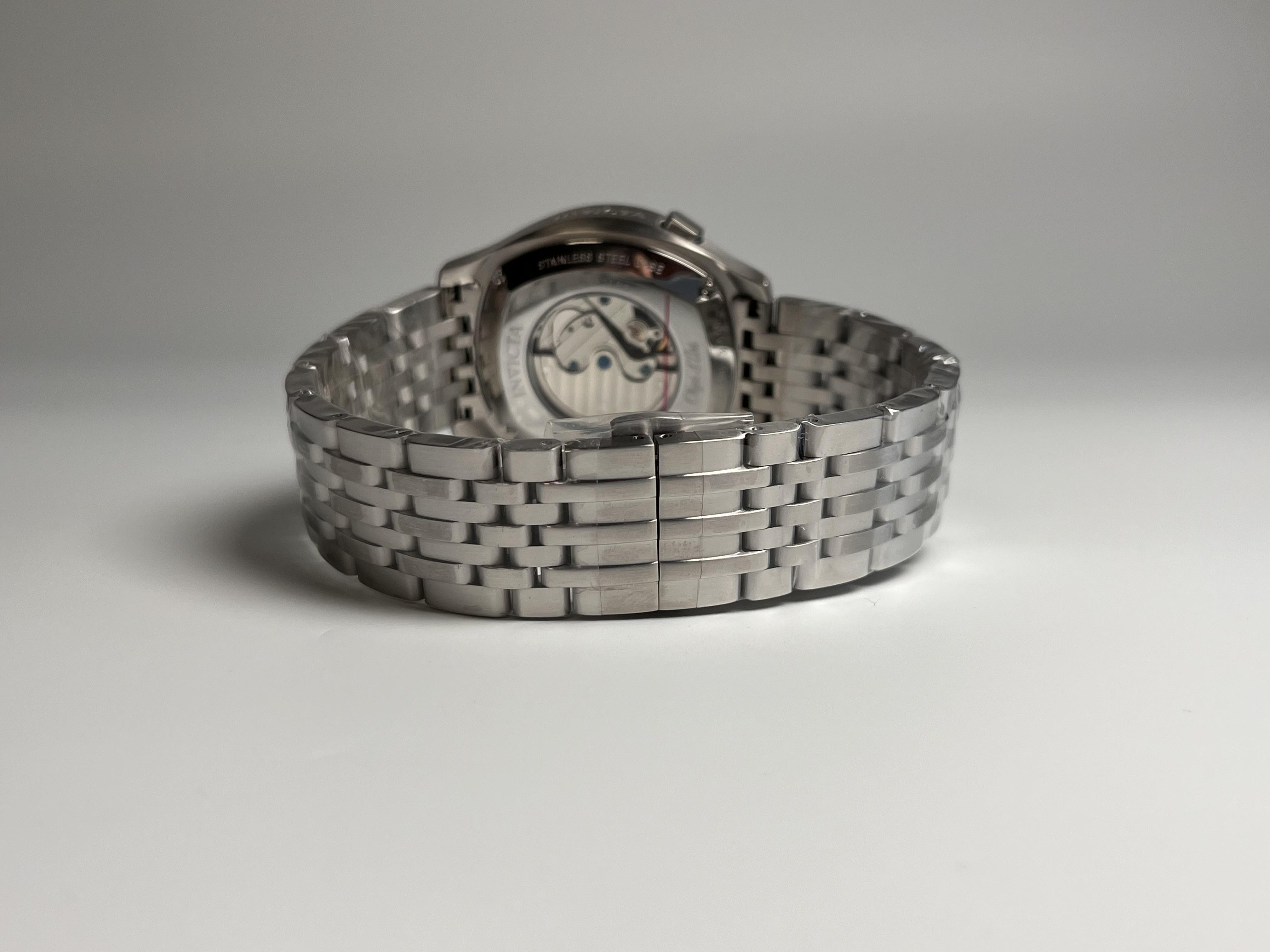 Наручний годинник чоловічий класичний Invicta 37656 Objet (23120021) - фото 6 Наручний годинник чоловічий класичний Invicta 37656 Objet (23120021) - фото 6