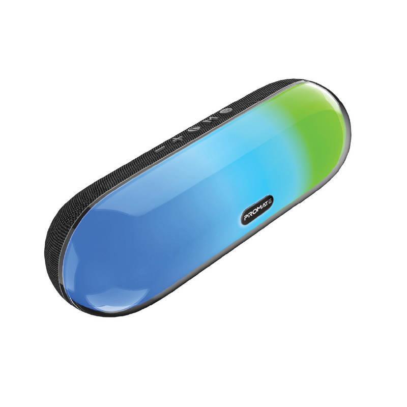 Портативная колонка Promate Lumibar 10W Bluetooth 5.3 2200 mAh Black (lumibar.black)