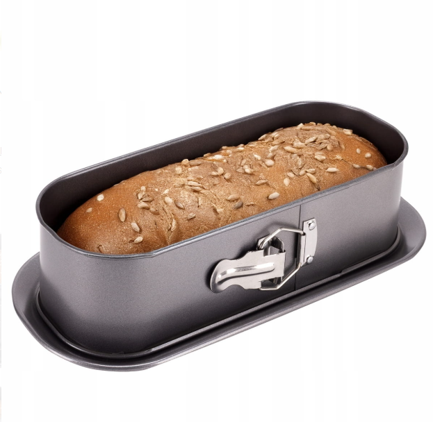 Форма для запекания Kamille Vizo со сменным дном углеродистая сталь 34,5x15,5x8 см (6042)