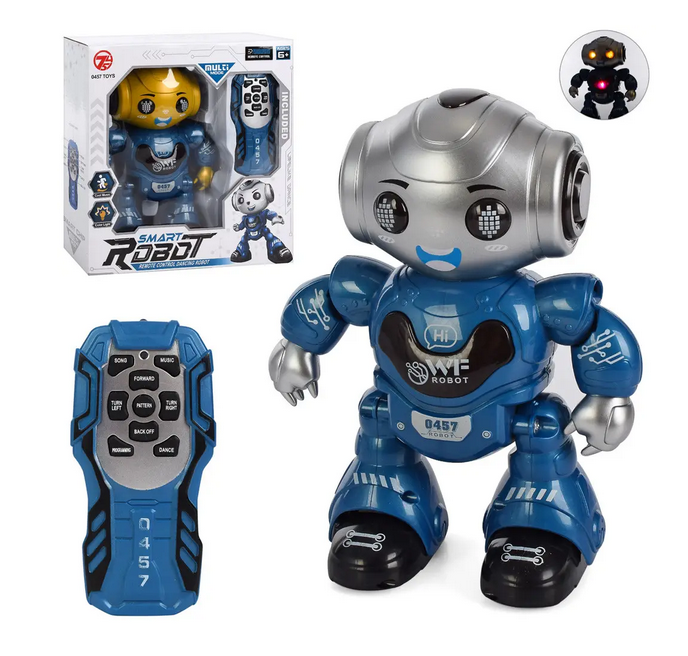 Робот на радиоуправлении свет/музыка/ходит/танцует (606-12) - фото 2 Робот на радиоуправлении свет/музыка/ходит/танцует (606-12) - фото 2