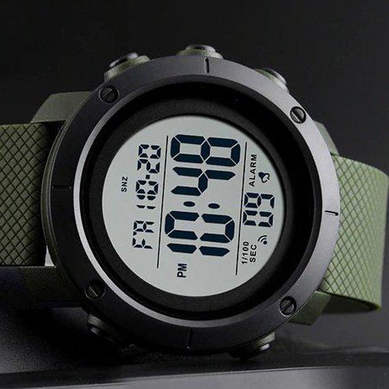 Часы наручные мужские Skmei 1434AGWT Green (tf4660) - фото 5 Часы наручные мужские Skmei 1434AGWT Green (tf4660) - фото 5