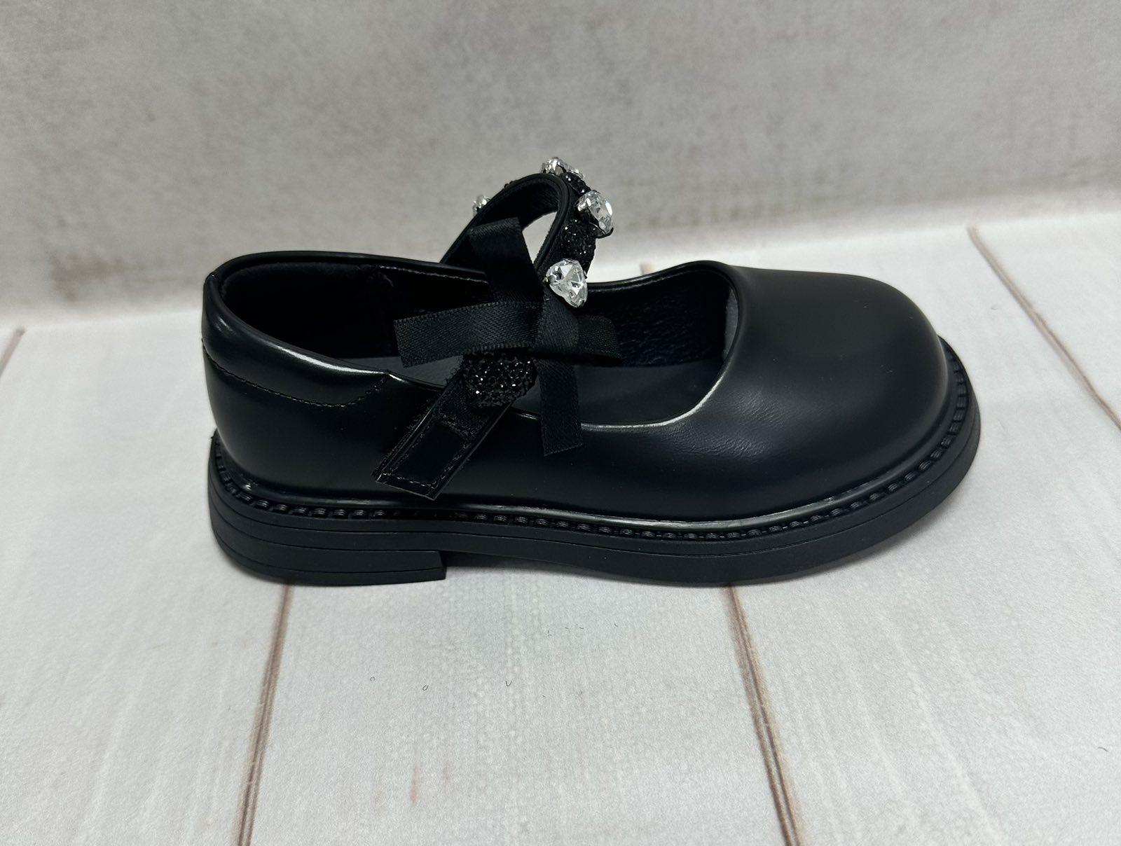 Туфлі для дівчинки Clibee р. 27 17 см Чорний