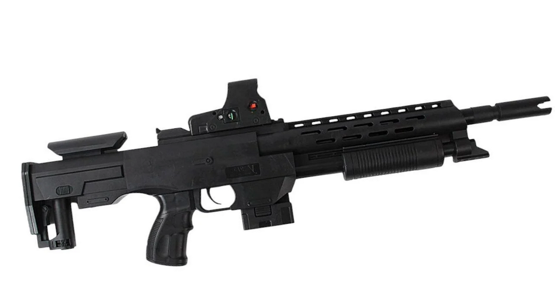 Автомат с лазерным прицелом и глушителем (127712) Автомат с лазерным прицелом и глушителем (127712)