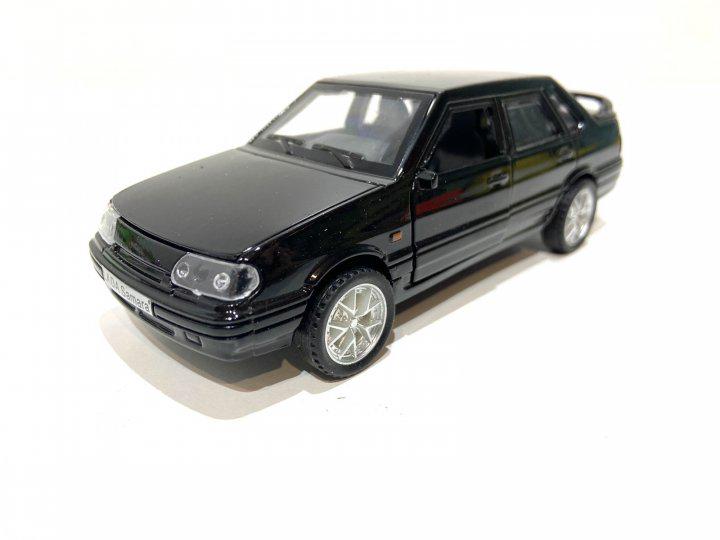 Машина металлическая Автопром 7500 LADA инерционная свет/звук Черный (39451002)