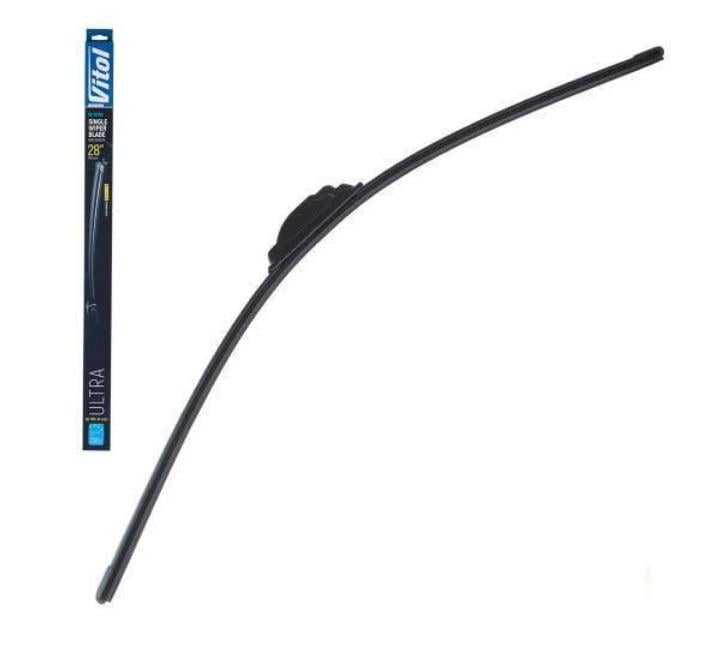 Щітка склоочисника безкаркасна Vitol ULTRA 28 700 мм 9 адаптерів