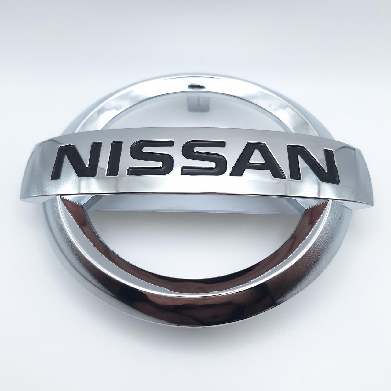 Емблема Nissan на решітку радіатора Хром 153х131 мм (628891JA0A)