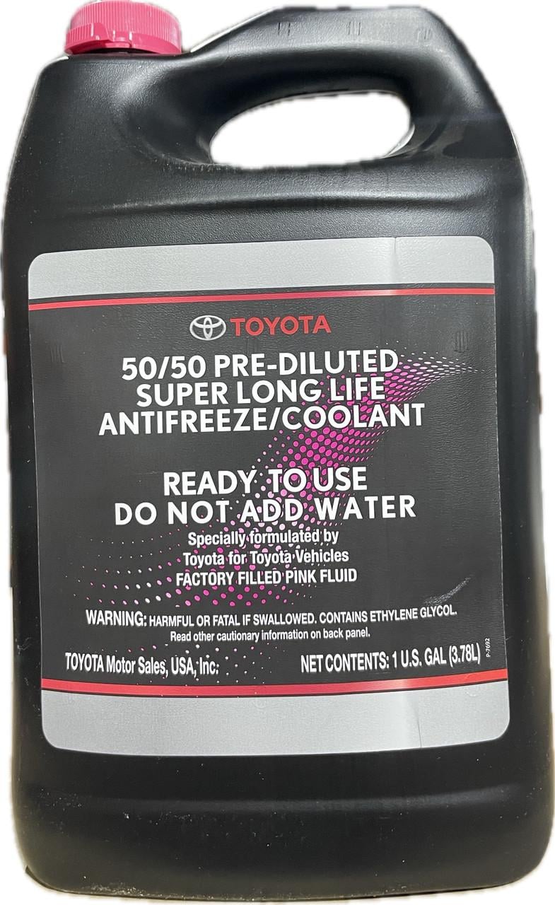 Антифриз Toyota Super LL Coolant Pre-Diluted готовый 3,785 л Pink (00272SLLC2)