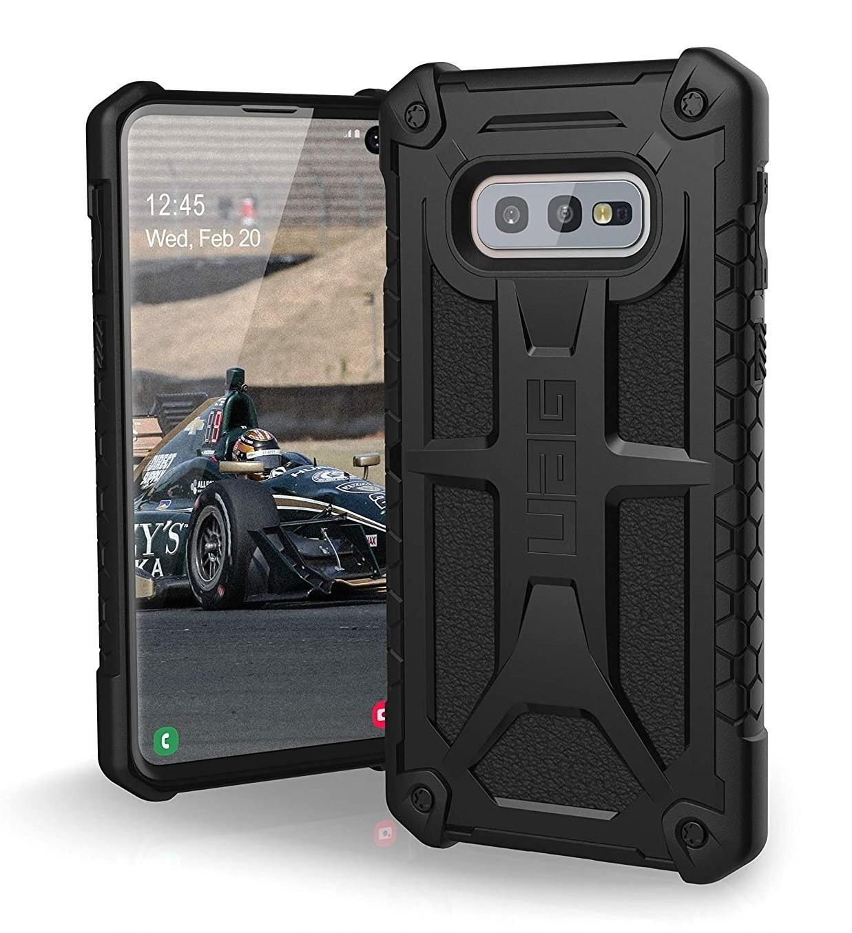 Чехол милитари противоударный UAG Monarch для Samsung Galaxy S10e (5.8") Black
