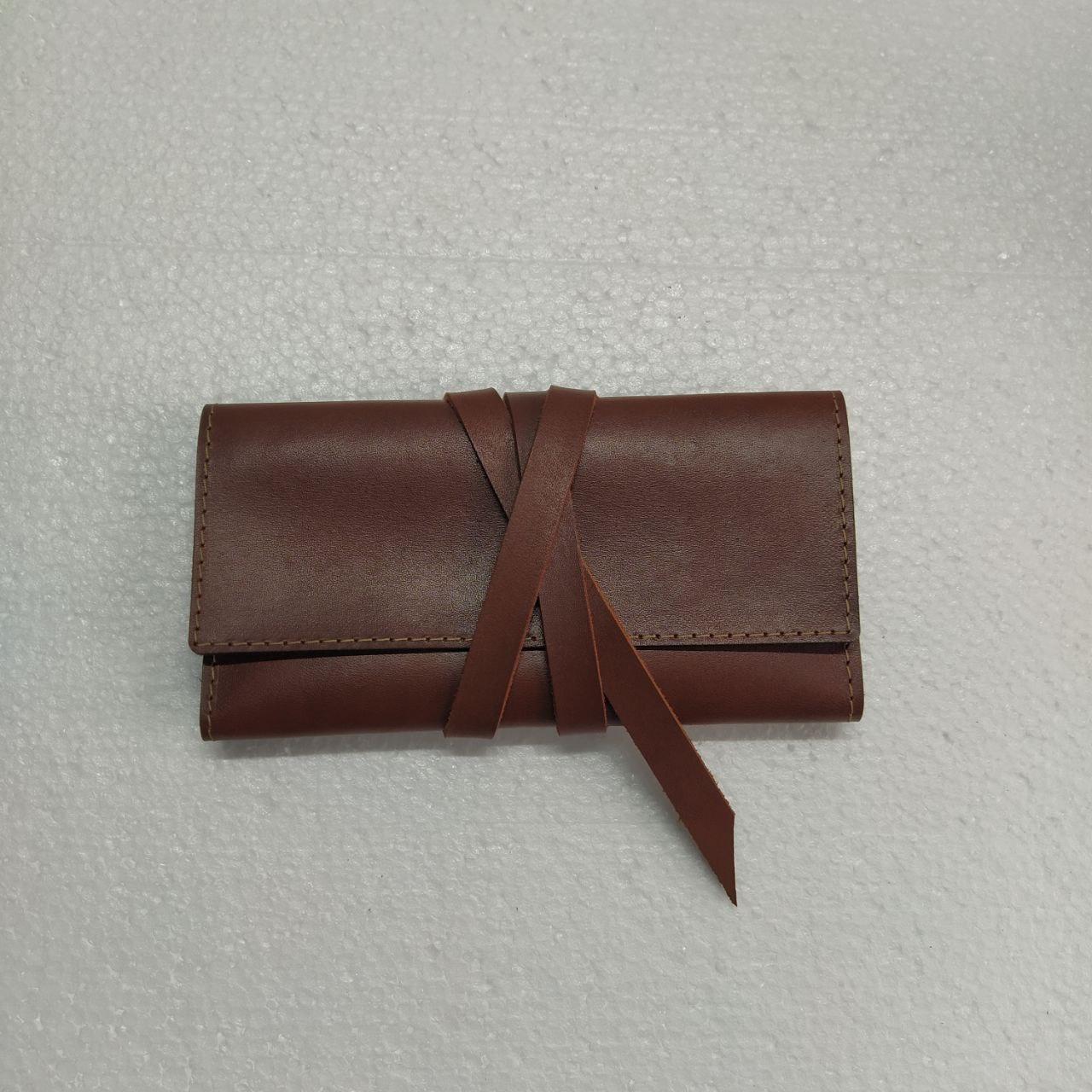 Кісет шкіряний EDENA Коричневий (К-1)