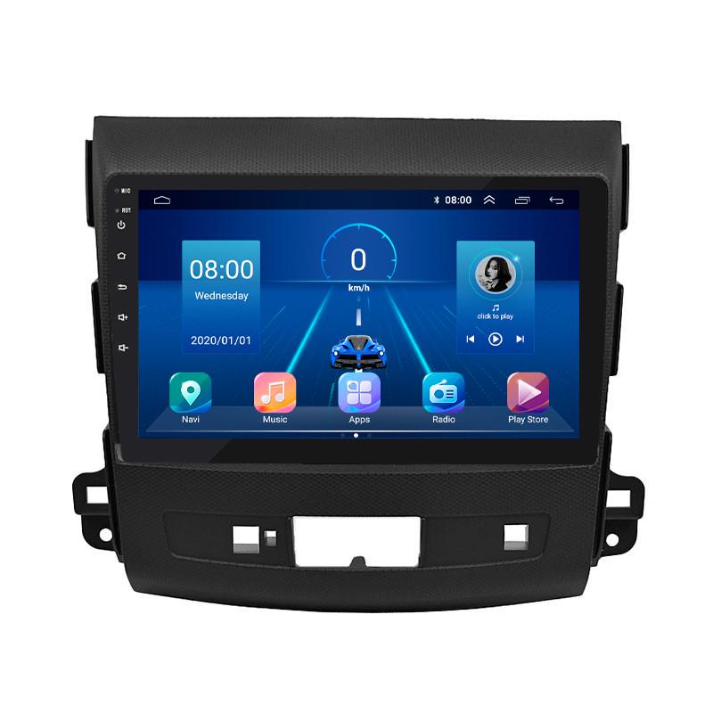 Автомагнитола штатная Lesko 4G/GPS/Wi-Fi для Mitsubishi Outlander II 2005-2009 6/128Gb 9" (1701191932)